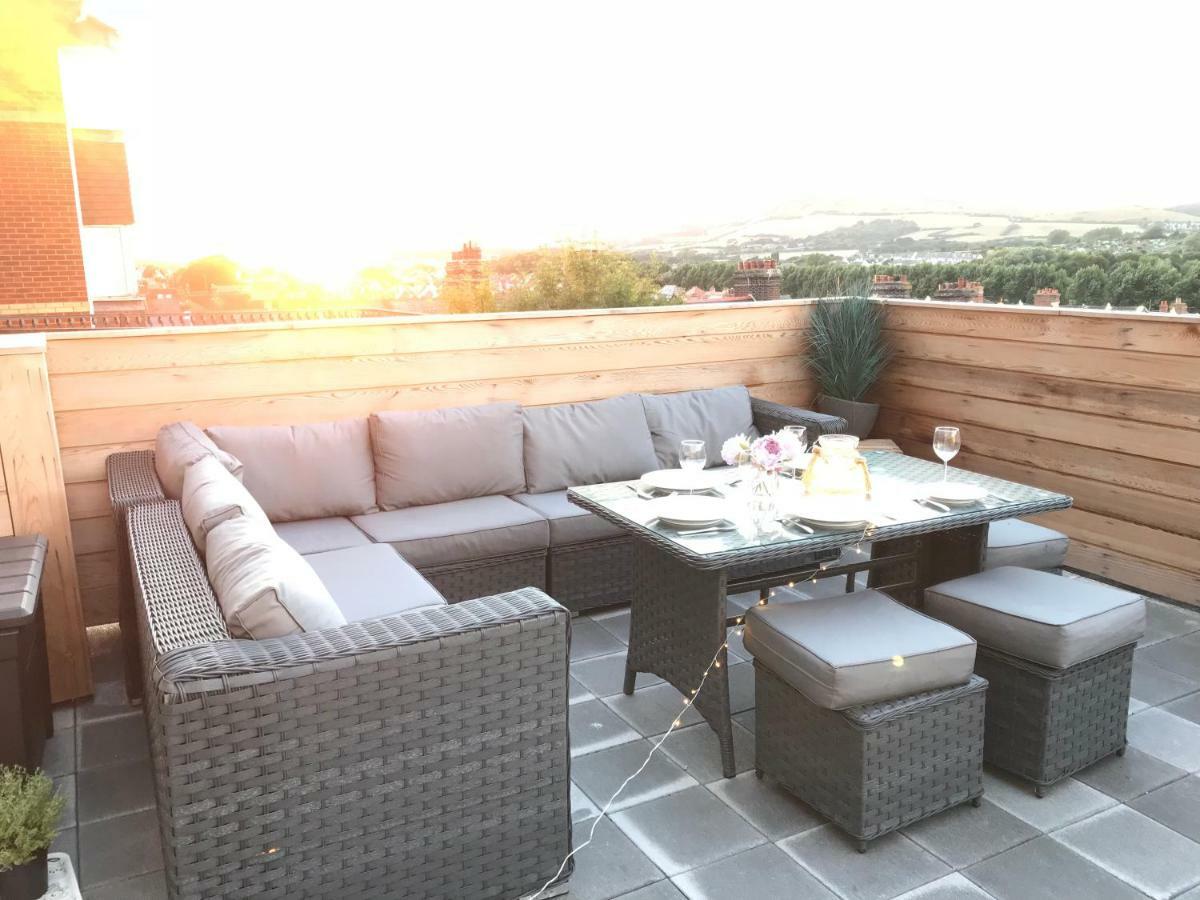 Wight View, Flat 2 Rosslyn House Daire Swanage Dış mekan fotoğraf